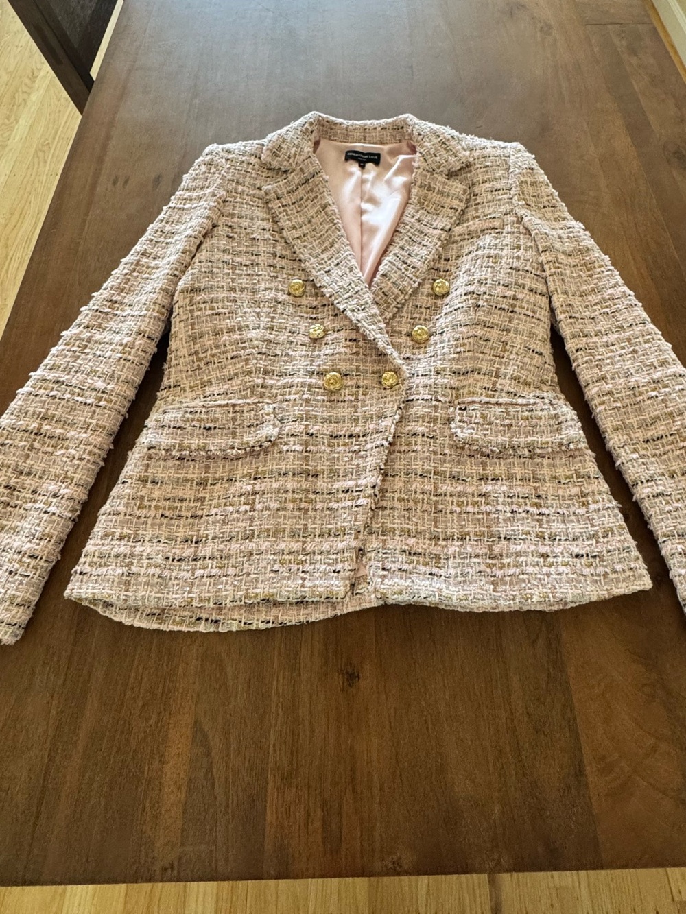 Generation Love Pink Tweed Blazer - Picture 3 of 14